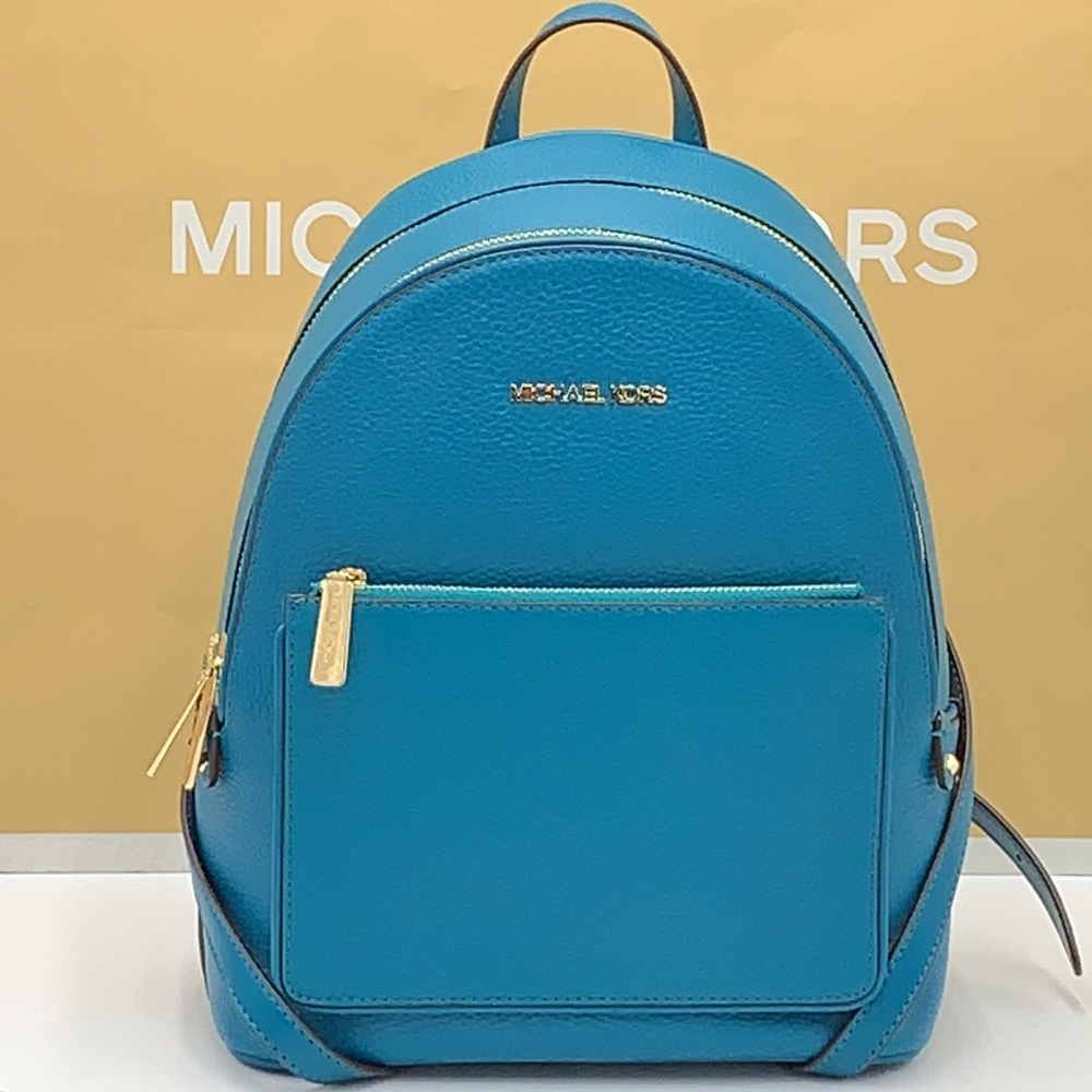 MICHAEL KORS ADINA MEDIUM BACKPACK LAGGON COLOR - Picture 2 of 16